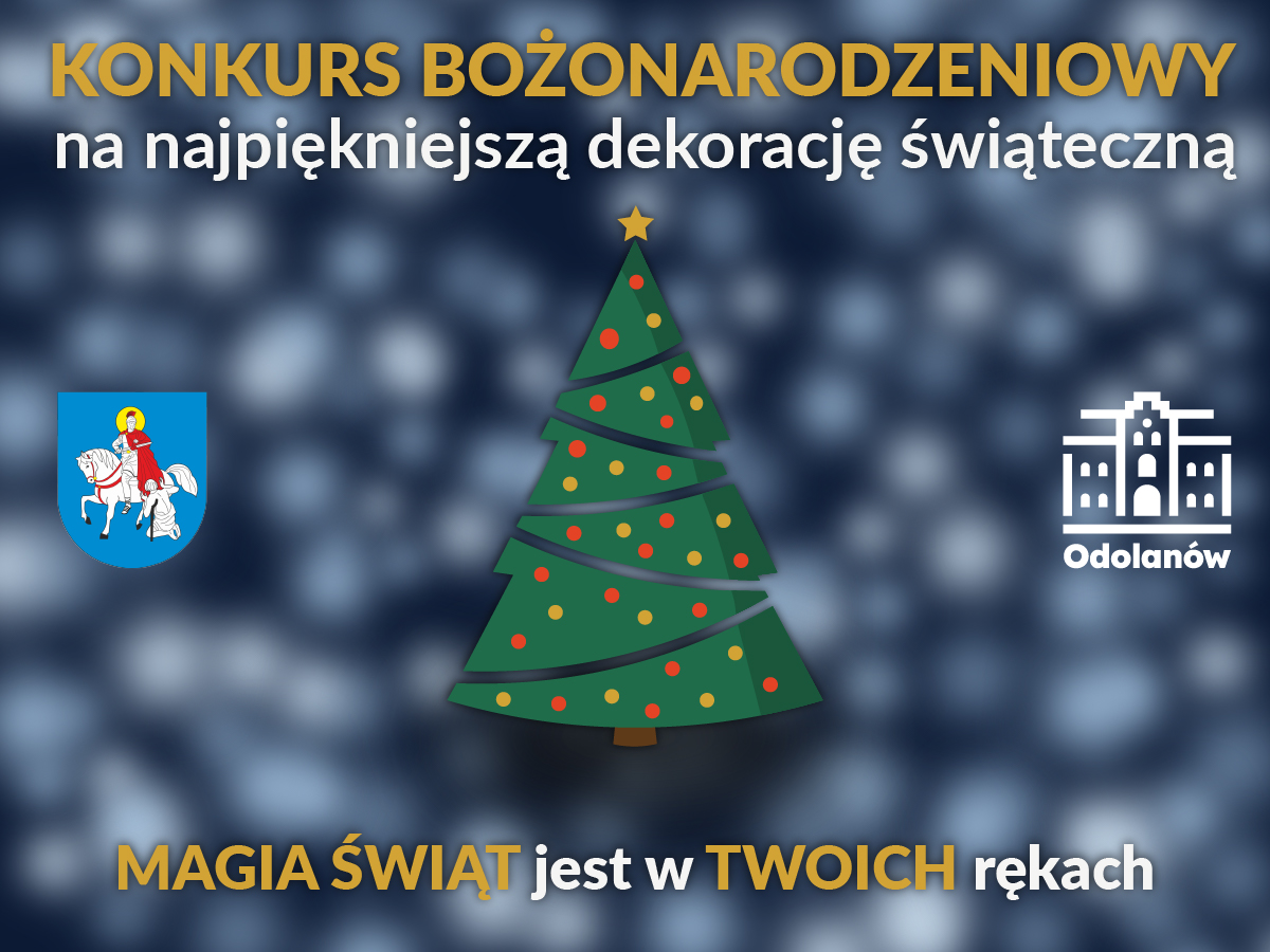 Zapraszamy do udziału w konkursie bożonarodzeniowym na "Najpiękniejszą Dekorację Świąteczną"